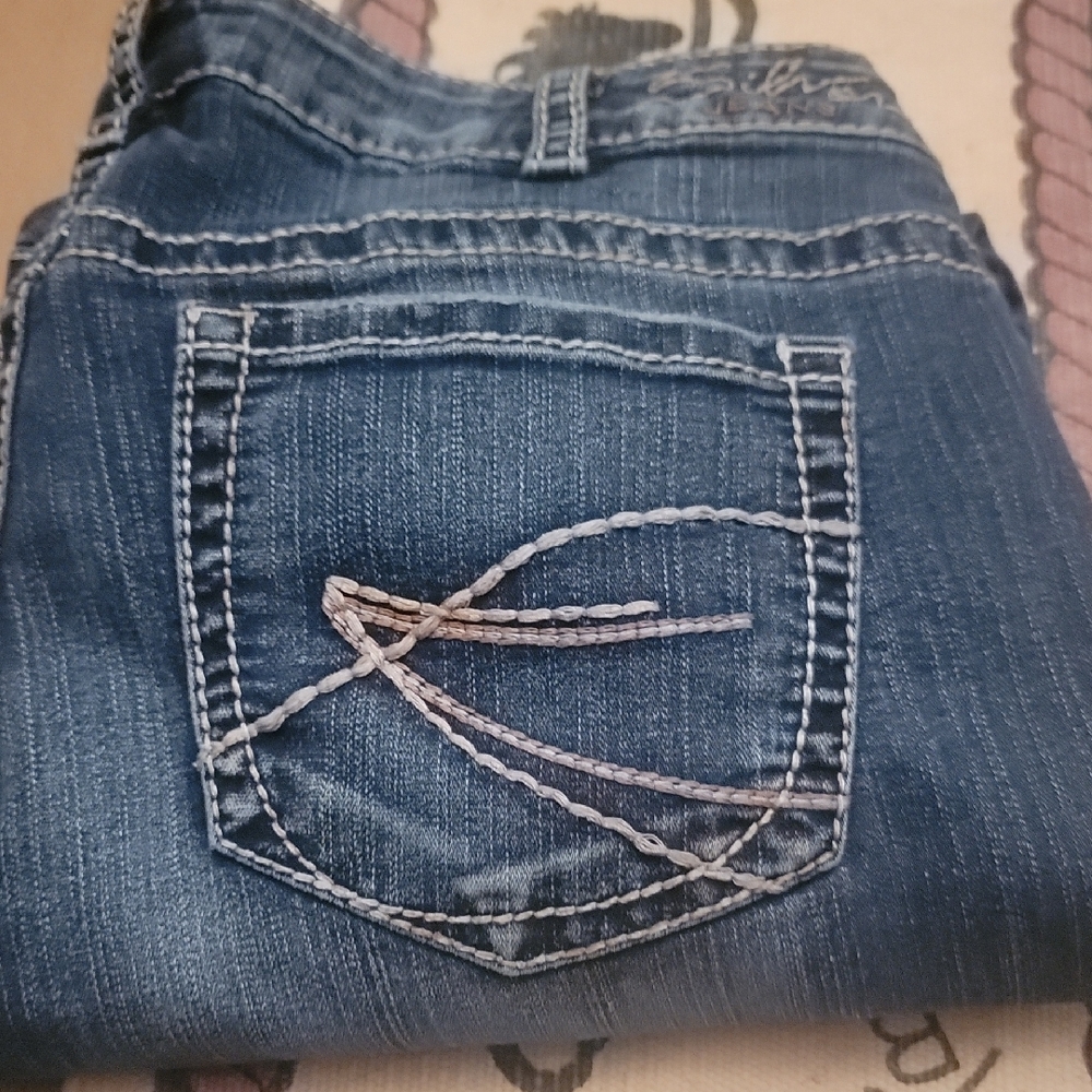 Silver Jeans Blue Straight Leg Jeans